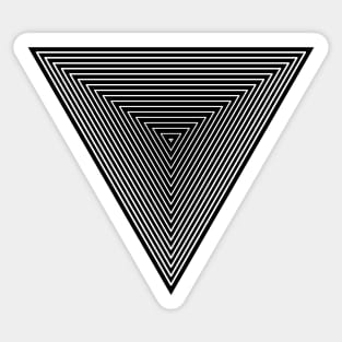 Delusional Triangle Sticker